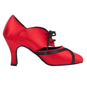 HW03 satén forro de microfibra flamenco <span class=keywords><strong>zapatos</strong></span> de baile - Product Image 6