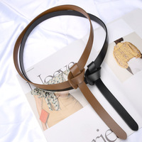 Ceintures pour femmes personnalisées en gros d'usine ceinture en cuir véritable à la mode pour femmes