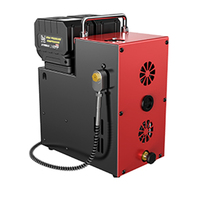 Batterie au lithium portable GX-E-L3 18V 4500psi avec dispositif d'arrêt automatique sans huile loe bruit compresseur d'air pcp haute pression