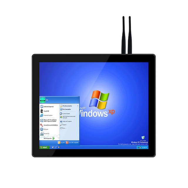 Hmi Display Touchscreen Panel 15 Inch Industrial Automation Fanless Ubuntu Win OS Control PC