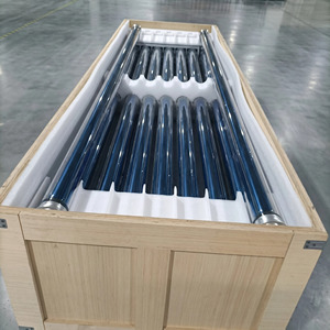 Tube de collecteur solaire parabolique verre-métal à trois cibles avec revêtement Al-SS-Cu, tube sous vide haute performance pressurisé - Product Image 4