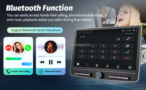 10Inch 8581/ 9863 <span class=keywords><strong>2025</strong></span> Sản Phẩm Mới 1 DIN Mô Hình Xe Máy Nghe Nhạc DVD Android Xe Đài Phát Thanh Không Dây Xe Chơi - Product Image 4