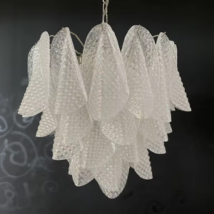 Lampadario A Sospensione Moderno Con Paralume Fasce In Metallo Ferro Intrecciate 58662233