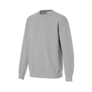 Sweat-shirt épais en coton à col rond, tricoté en molleton 3 couches, chaud pour l'hiver, style coréen, streetwear décontracté - Product Image 3