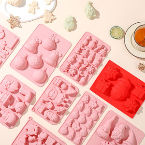 HY nuevo <span class=keywords><strong>copo</strong></span> <span class=keywords><strong>de</strong></span> <span class=keywords><strong>nieve</strong></span> <span class=keywords><strong>de</strong></span> Navidad Gnome Santa Gingerbread Man <span class=keywords><strong>molde</strong></span> <span class=keywords><strong>para</strong></span> hacer jabón <span class=keywords><strong>de</strong></span> pastel <span class=keywords><strong>de</strong></span> Chocolate - Product Image 6