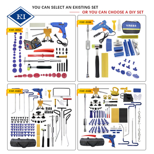 <span class=keywords><strong>Kit</strong></span> di Strumenti Super PDR per Riparazione Auto Attrezzi per Riparazione Ammaccature Auto Estrattore per Ammaccature Martello a Scorrimento e Penna per Rifinitura - Product Image 6