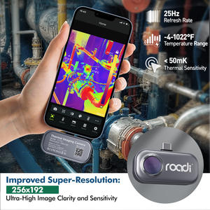 Máy ảnh nhiệt hồng ngoại TC101 mới dành cho điện thoại thông minh, máy tính bảng và máy tính xách tay, hoạt động với thiết bị di động và máy tính để bàn - Product Image 5