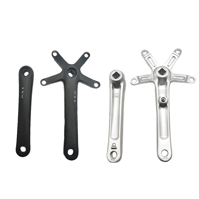 Велосипедные квадратные кривошипы AGEKUSL с 4 когтями, кривошипы для Бромптона 3, 60 пиков, лагеря, тройные складные кривошипы, кривошипы, велосипедные кривошипы
