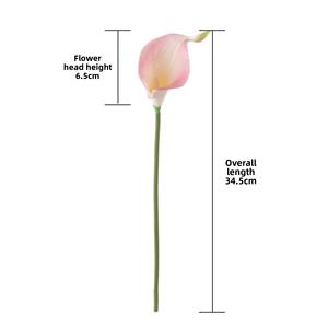 Mini Calla Lily Artificielle Peinte Verte Décoration Artisanale Style INS Vente en Gros Mariage Extérieur Transfrontalier - Product Image 4