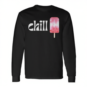 T-shirt a maniche lunghe Chill Ice Cream Summer Premium Beach Family Relaxing - Product Image 2