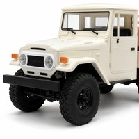 Voiture RC de qualité hobby 4x4 Classique SUV Télécommandée 2.4GHz ABS+Métal Tout-Terrain Style Rétro Cadeau Garçons Chargeur Suivez-moi