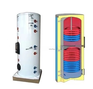 JUMBO 100L 200 L 300L Échangeur de chaleur Bobine chaudière à eau chaude Pompe a chaleur réservoir Bomba de calor tanque - Product Image 2
