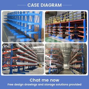 <strong>Steel</strong> <strong>Pipe</strong> Warehouse <strong>Storage</strong> <strong>Rack</strong> Q235B <strong>Steel</strong> Heavy Duty Cantilever Racking Adjustable Warehouse Cantilever <strong>Rack</strong> <strong>System</strong> - Product Image 2