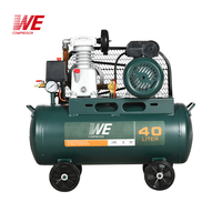 Pompe de type W 3090 Compresseur d'air monté sur base de courroie avec réservoir d'air