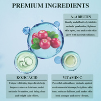 Acide kojique arbutine personnalisé meilleure crème pour la pigmentation mélasma blanchiment de la peau niacinamide crème pour le visage