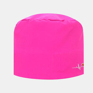 Gorro de Trabajo Personalizado con Bordado de ECG para Mujeres y Hombres, 95% Poliéster, 5% Elastano, Gorro de Enfermería para <span class=keywords><strong>Cabello</strong></span> Largo, Gorros de Médico - Product Image 3