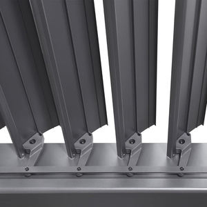 Gazebos de <span class=keywords><strong>jardin</strong></span> motorisés en aluminium Pare-soleil rétractable Bioclimatique pour l'extérieur Persienne Pergola Bois Plastique Alliage Balcon - Product Image 3