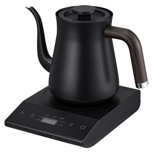 Hervidor eléctrico Queensense Gooseneck de acero inoxidable 304 con llenado automático desde la base para preparar café y té - Product Image 3