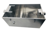 Penangkap Lemak & Penyaring Minyak Dapur Hotel Komersial Baja Tahan Karat 304 Tebal 0.8mm Manual