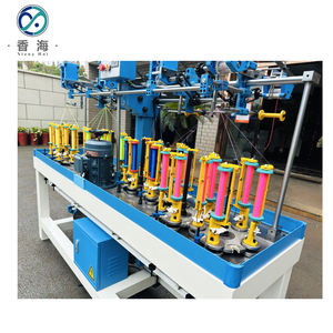9 trục chính 4 đầu dây phẳng cho phụ kiện may mặc Máy bện tốc độ cao - Product Image 6