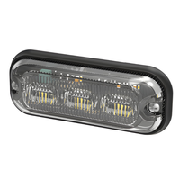 Feu de position latéral LED ultra-plat 12V 24V à montage en surface, clignotant, balise d'avertissement de danger, lampe stroboscopique pour camion, remorque, bateau