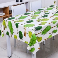 Nappe Florale de Luxe RNPT Tissée Gaufrée, Anti-Taches, Imperméable, Enduite PVC, Certifiée SGS pour Maison, Fêtes et Mariages