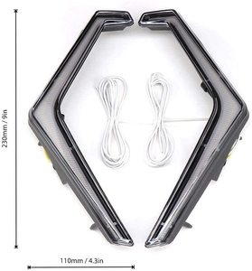 ไฟเลี้ยว ADT Fang Light LED DRL พร้อมไฟวิ่ง RGB และไฟเลี้ยว LED DRL - Product Image 2