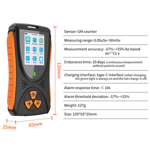 HFS-10 Personal Electromagnetic <strong>Radiation</strong> Detector X-ray Geiger Counter Nuclear <strong>Radiation</strong> Electronic <strong>Measuring</strong> <strong>Instrument</strong> - Product Image 5