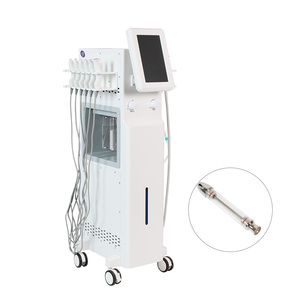 Machines professionnelles de microdermabrasion 11 en 1 avec solutions et embouts faciaux pour dermabrasion - Product Image 2