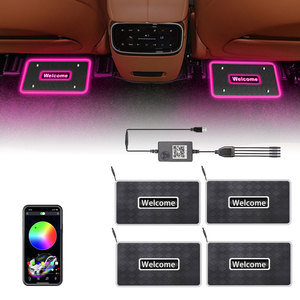 Superhelle 4-in-1 2-in-1 Multicolor Ambiente Auto Innenbeleuchtung mit App-Steuerung, Neuwertiger Zustand, Dekorative Autobeleuchtung - Product Image 3