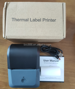 Impresora Térmica Portátil BT Inalámbrica <span class=keywords><strong>de</strong></span> Fábrica, Mini Impresora Móvil <span class=keywords><strong>de</strong></span> Bolsillo para Etiquetas Adhesivas <span class=keywords><strong>de</strong></span> Paquetes, en Stock - Product Image 4