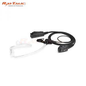 Casque radio FBI avec tube acoustique, écouteur bidirectionnel avec conception ENC sur l'oreille pour Motorola APX1000 APX8000 APX6000 - Product Image 2