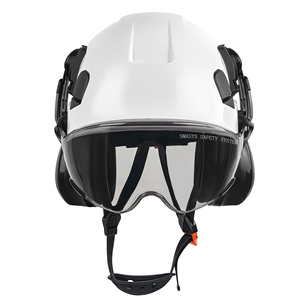 Protection des yeux personnalisée multicolore <span class=keywords><strong>de</strong></span> haute qualité <span class=keywords><strong>Casque</strong></span> <span class=keywords><strong>de</strong></span> sécurité ABS à réduction du bruit Taille réglable Robuste avec visière et cache-oreilles - Product Image 4