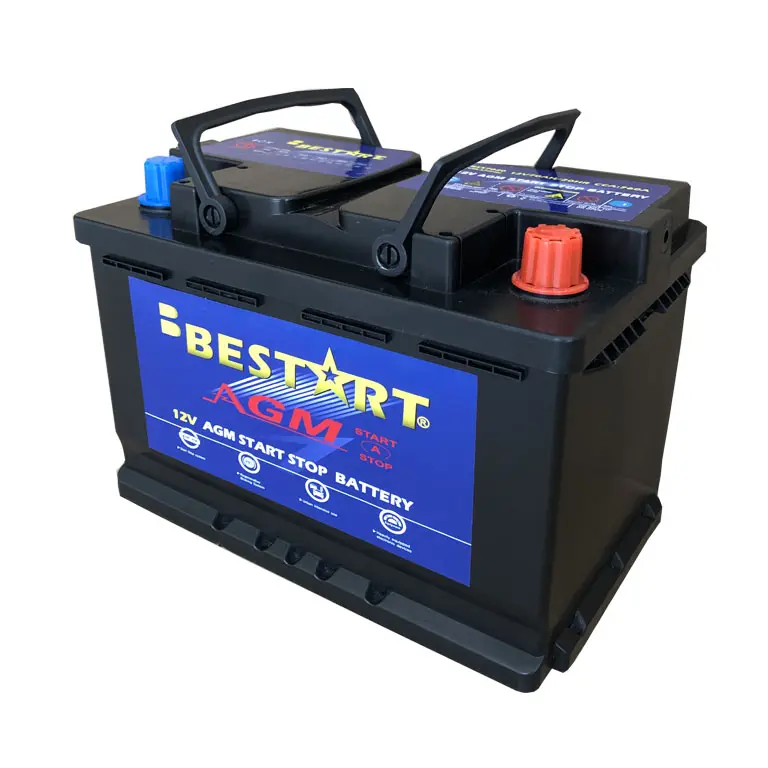 Fabriek Aangepaste Deep Cycle Batterijen Agm Vrl4 80-h7 12Volt 80ah Agm Start-Stop Batterij