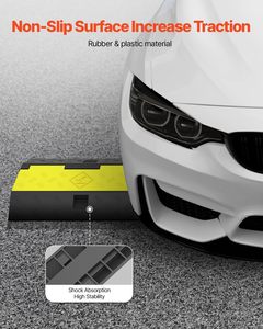 Paquete de 3 Protectores de <span class=keywords><strong>Cables</strong></span> <span class=keywords><strong>para</strong></span> Entrada de Vehículos, 2 Canales, Capacidad de 11000 lb por Eje, Rampa Protectora de <span class=keywords><strong>Cables</strong></span>, Reductor de Velocidad - Product Image 5