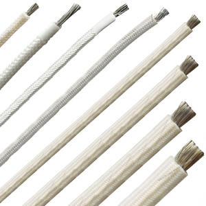 <span class=keywords><strong>SiAF</strong></span> 0.3mm2 16/0.15mm OD1.75 fil de tresse de résistance à haute température Silicone - Product Image 6