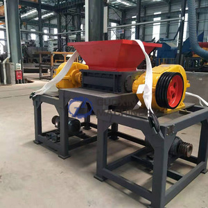 Máquina Trituradora de Bolsas Tejidas de Doble Eje Guoxin Machinery, Máquina de Reciclaje y Trituración de Residuos Domésticos - Product Image 3