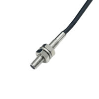 Capteur de proximité inductif M4 SUS304, capteur de proximité cylindrique en acier inoxydable, interrupteur de proximité PNP NO, capteur inductif