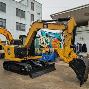 Excavatrice d'<span class=keywords><strong>occasion</strong></span> Cat 307.5, mini-excavatrice hydraulique sur chenilles, machine de construction, petite excavatrice d'<span class=keywords><strong>occasion</strong></span> en bon état - Product Image 3