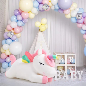 Toptan Unisex sevimli tek boynuzlu at pelüş oyuncak süper yumuşak stres kabartma yastık kız arkadaşın için mükemmel doğum günü hediyesi - Product Image 4