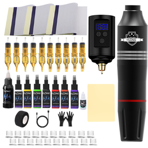 Prix de gros kits de stylos de tatouage de haute qualité complets sans fil à bas prix pour magasin de tatouage - Product Image 1