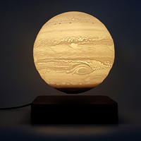 Lámpara de Mesa Levitante con Diseño de Júpiter, Precio de Fábrica, Luna Levitante, Júpiter Flotante, Adornos Decorativos de Ambiente