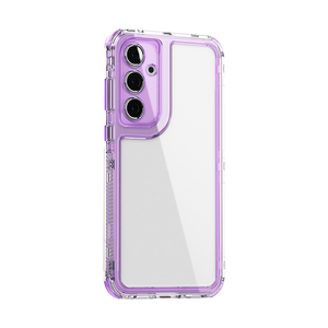 เคสโทรศัพท์กันกระแทก PC สีลูกกวาดใสไฮบริดสีลูกกวาดสำหรับ Samsung Galaxy A55 A25 <span class=keywords><strong>A15</strong></span> A54 A24 A14 A53 <span class=keywords><strong>A15</strong></span> S24พิเศษ - Product Image 1