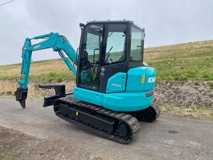 Miniexcavadora usada SK55SR de Shengang, excavadora hidráulica de cadenas sin cola de 5.5 toneladas, excavadora compacta original de Japón - Product Image 1