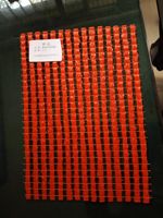 Élément de protection thermique en tissu maillé de fibre de verre imprégné de bakélite pour isolation de transformateur haute tension, tension nominale 18 kV