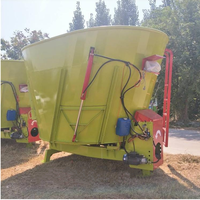 Mélangeur vertical TMR Huifu 12m haute productivité pour ensilage et alimentation du bétail en élevage