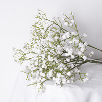 Bunga Gypsophila Buatan, 108 Kuntum 63CM, Sentuhan Realistis, PVC Lembut, Bunga Palsu untuk Dekorasi Pernikahan & Aula Pernikahan