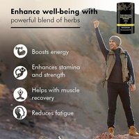 Vente en gros d'usine, livraison directe, bonbons gélifiés au Shilajit, complément énergétique pour adultes, Shilajit pur de l'Himalaya, gummies dorés au Shilajit