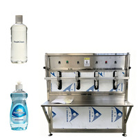 Máquina de Llenado de Pistón Semiautomática con Transmisión por Engranajes para Bebidas, Jabón Corporal, Detergente para Ropa, Limpiador, Botellas de Vidrio, 20 Años de Experiencia