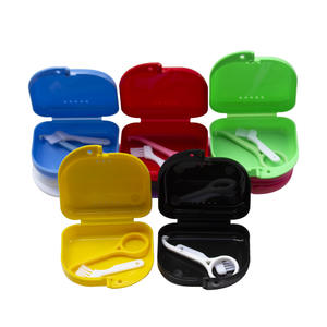 Estuche para Retenedores Dentales al por Mayor, Caja para Guardar Dentaduras Postizas con Cepillo para Implantes, Equipo de Limpieza y Relleno Dental - Product Image 6